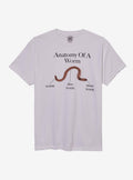 Worm Anatomy T-Shirt By Call Your Mother T-Shirt | Premium Graphic | High Demand Item