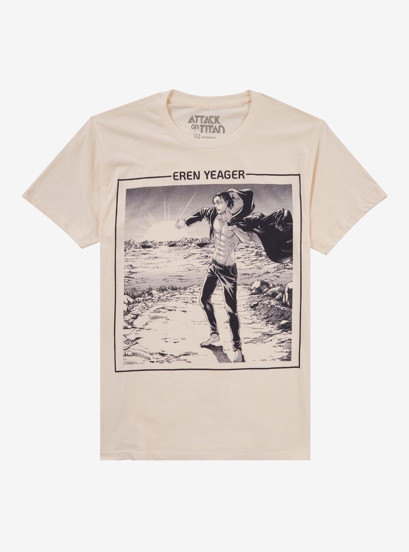 Attack On Titan Eren Yeager Manga Panel TShirt Graphic Tee | Graphic Tee | Unisex Shirt | Perfect Gift for Fans