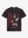 Sonic The Hedgehog Shadow Mineral Wash T Shirt