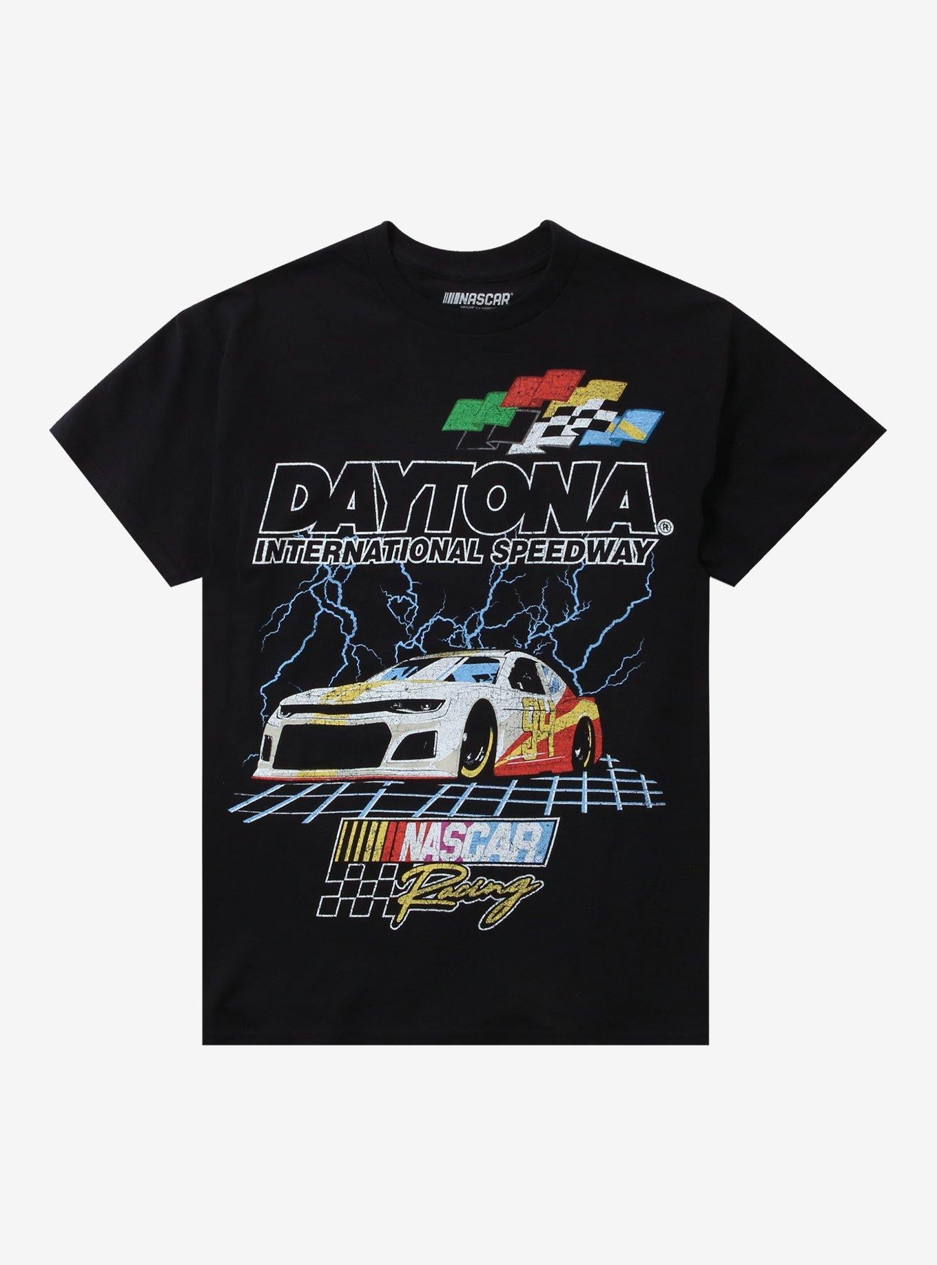 NASCAR Daytona International Speedway Lightning Bolts TShirt Graphic Tee | Graphic Tee | Unisex Shirt | Best-Selling Design