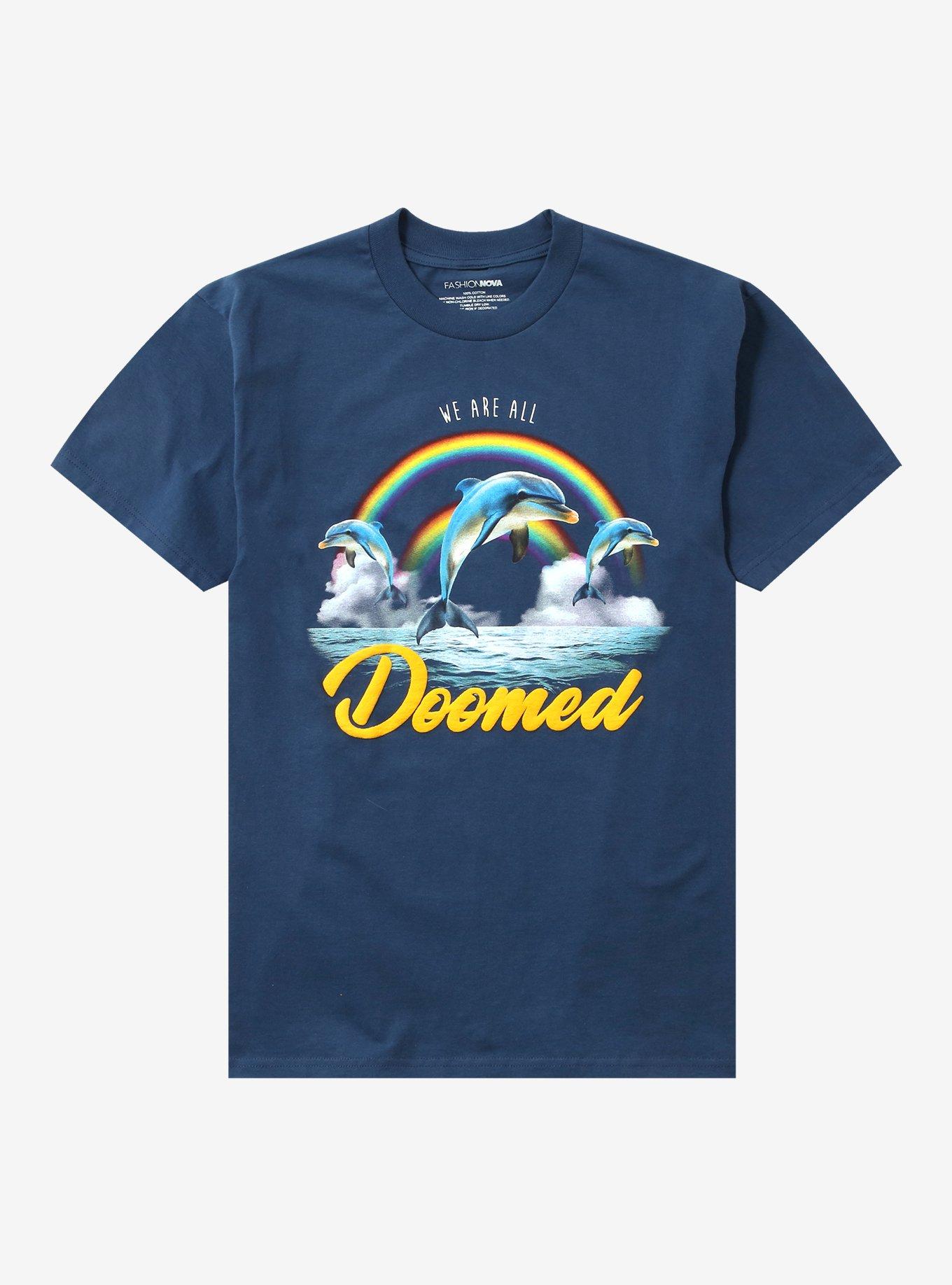 All Doomed Dolphin T-Shirt T-Shirt | Premium Graphic | Must-Have Style