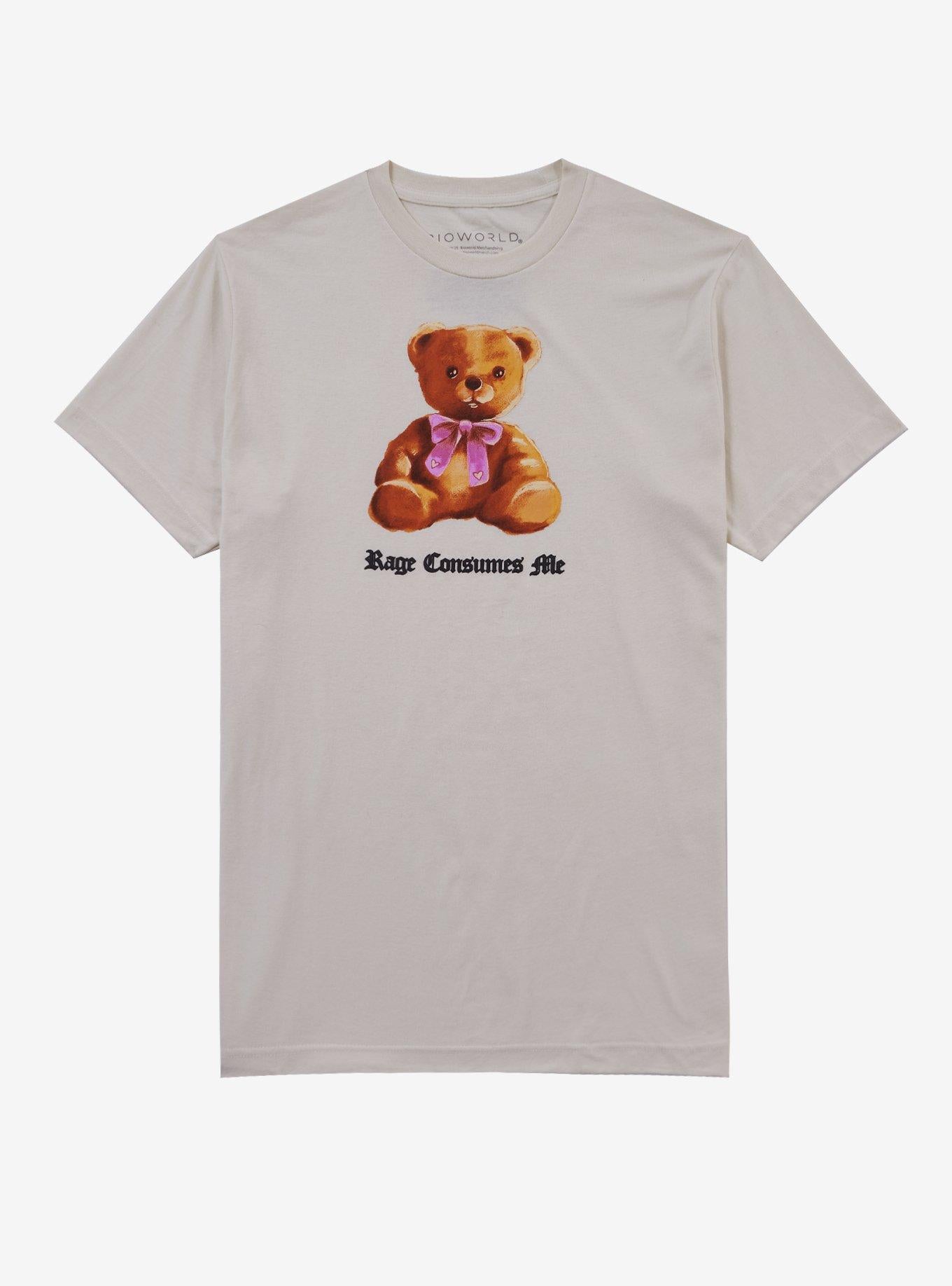 Teddy Bear Rage Puff Print T-Shirt T-Shirt | High-Quality Print | High Demand Item