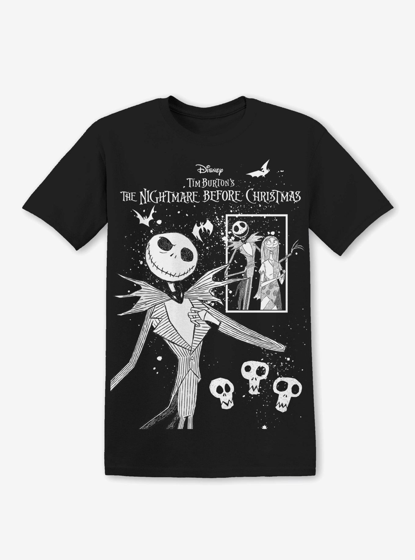 The Nightmare Before Christmas Jack Sally Girls T-Shirt T-Shirt | Top Trending Artwork | Top Pick For Fans