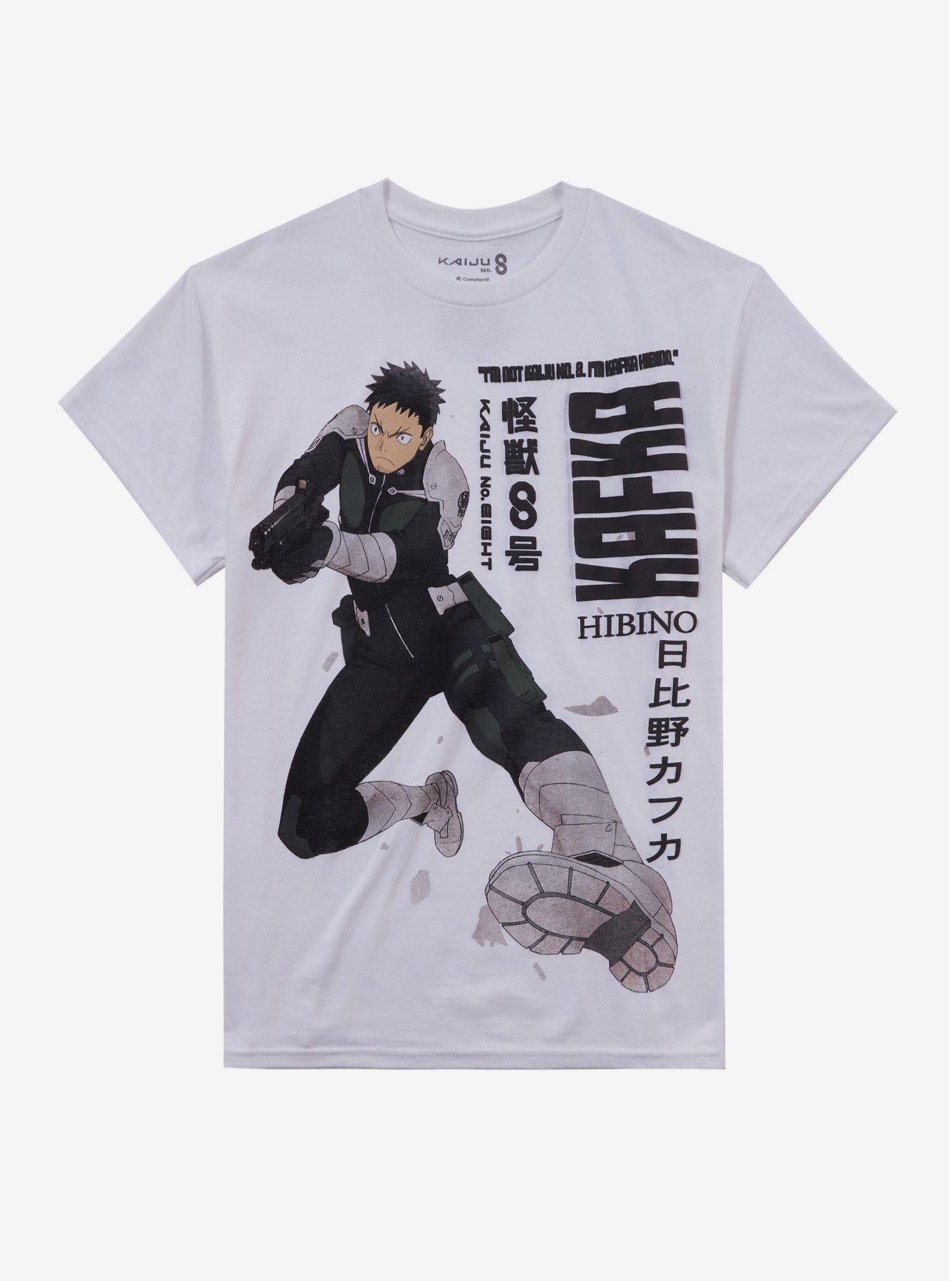 Kaiju No 8 Kafka Hibino Puff Print TShirt Graphic Tee | Graphic Tee | Unisex Shirt | High-Quality Print