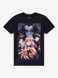 Death Note Manga Group Portrait T Shirt