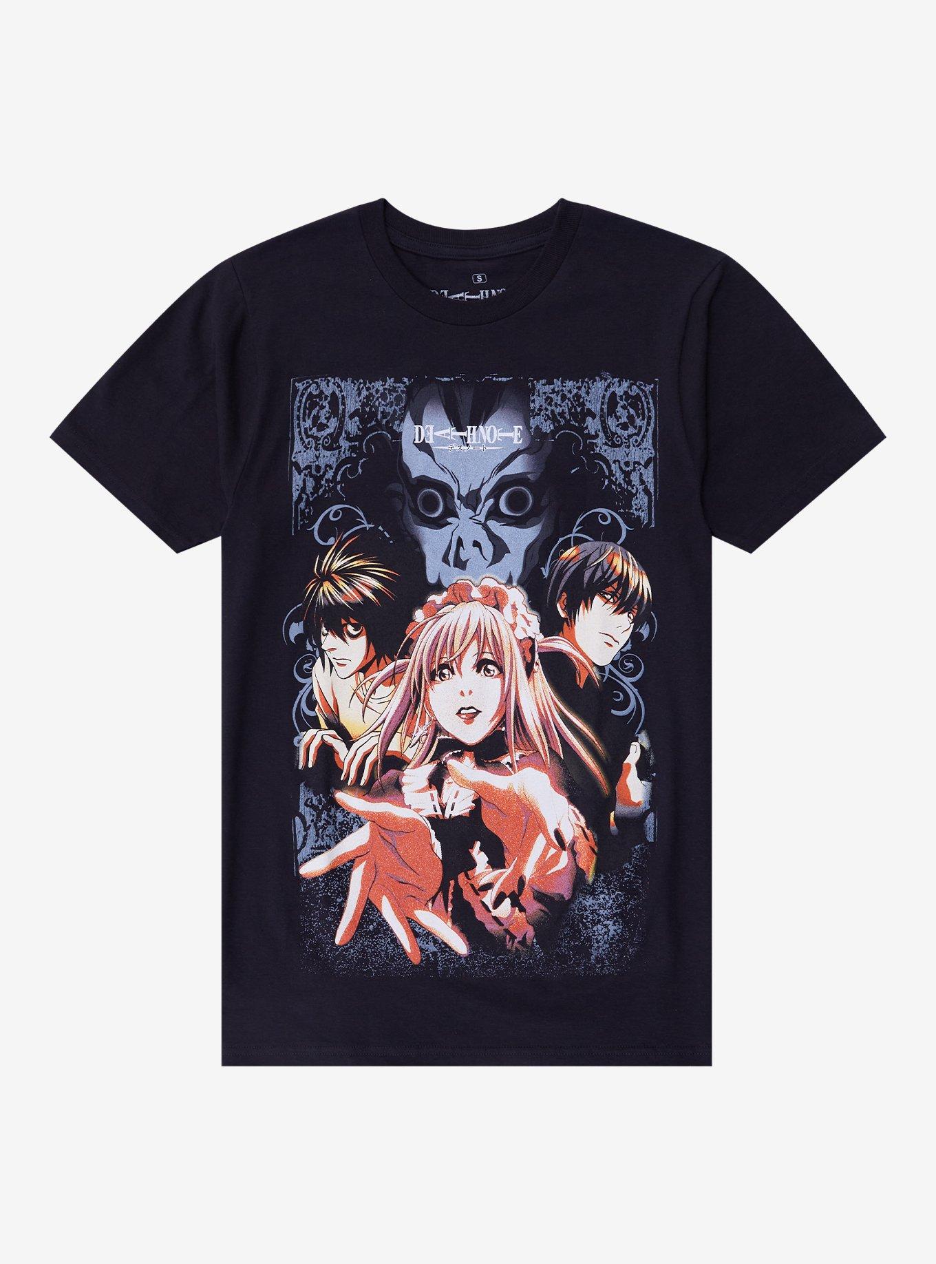 Death Note Manga Group Portrait T Shirt