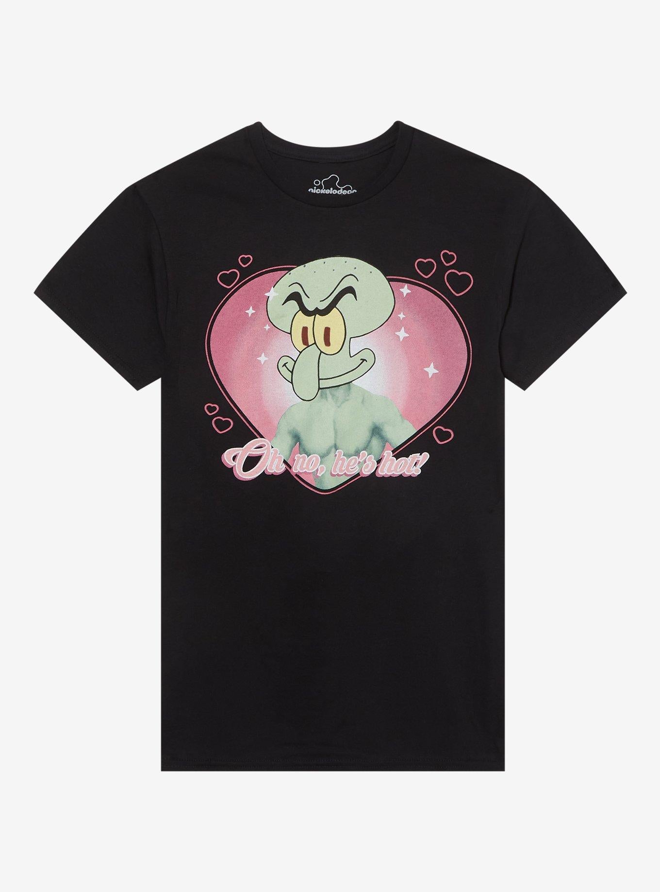 SpongeBob SquarePants Squilliam Heart Quote Girls TShirt Graphic Pants | Printed Pants | Streetwear Bottoms | Premium Quality Apparel