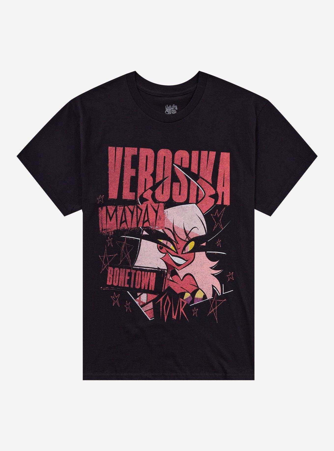 Helluva Boss Verosika Tour DoubleSided TShirt Graphic Tee | Graphic Tee | Unisex Shirt | Perfect Gift for Fans