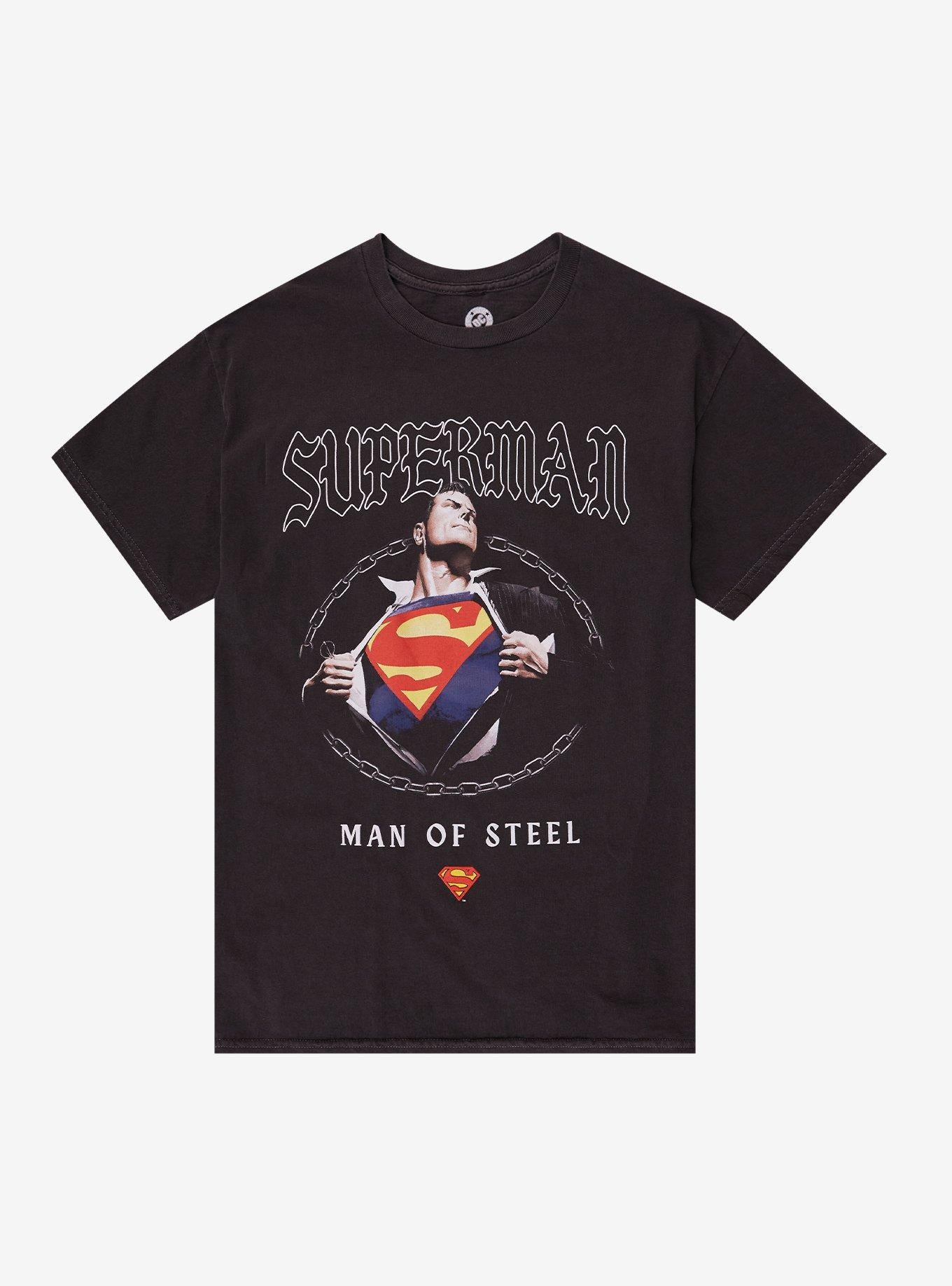DC Comics Superman Man Of Steel TShirt By Alex Ross Graphic Tee | Graphic Tee | Unisex Shirt | Best-Selling Design