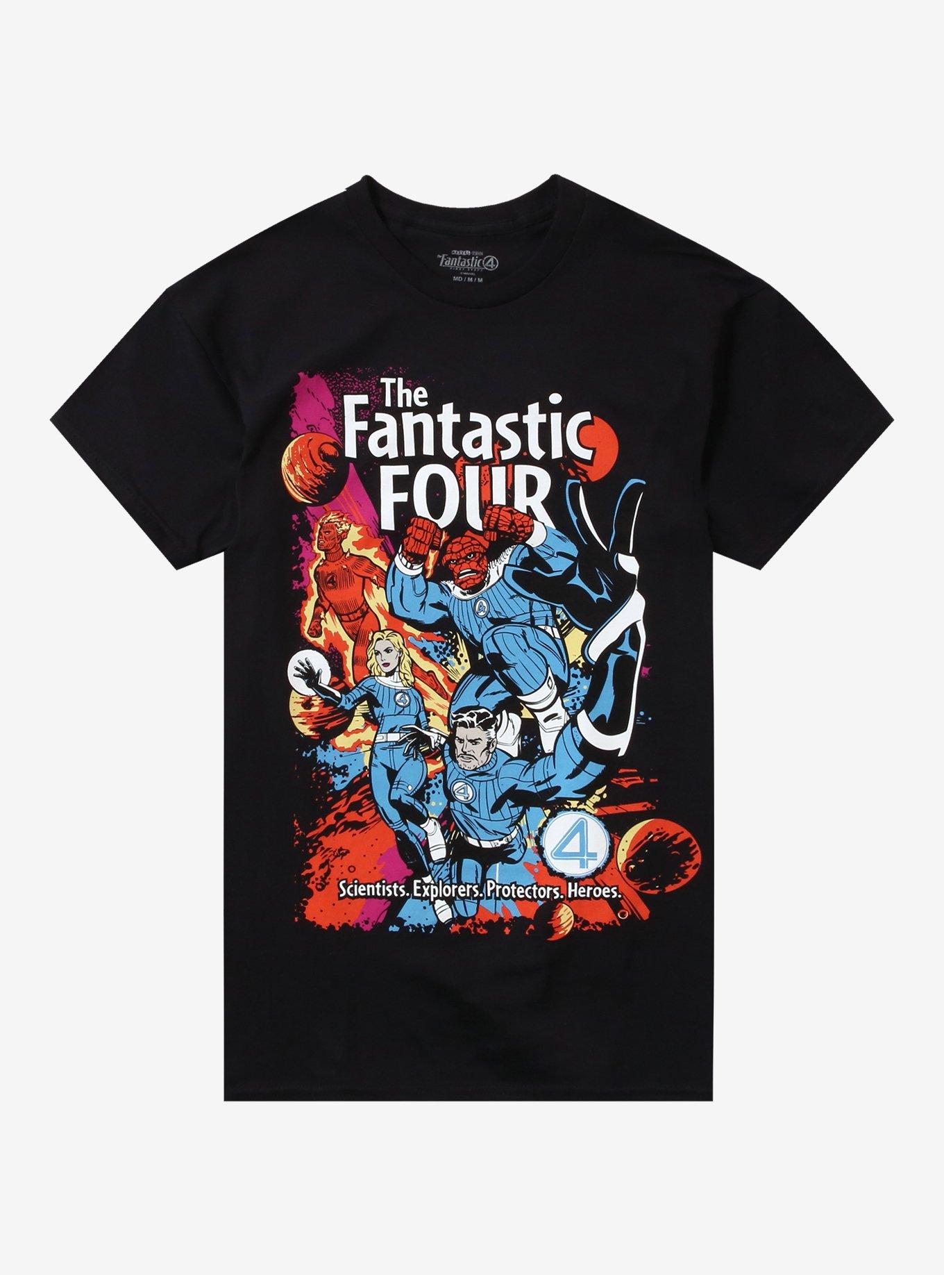 Marvel The Fantastic Four Comic Book T-Shirt T-Shirt | Best-Selling Artwork | Top Pick For Fans