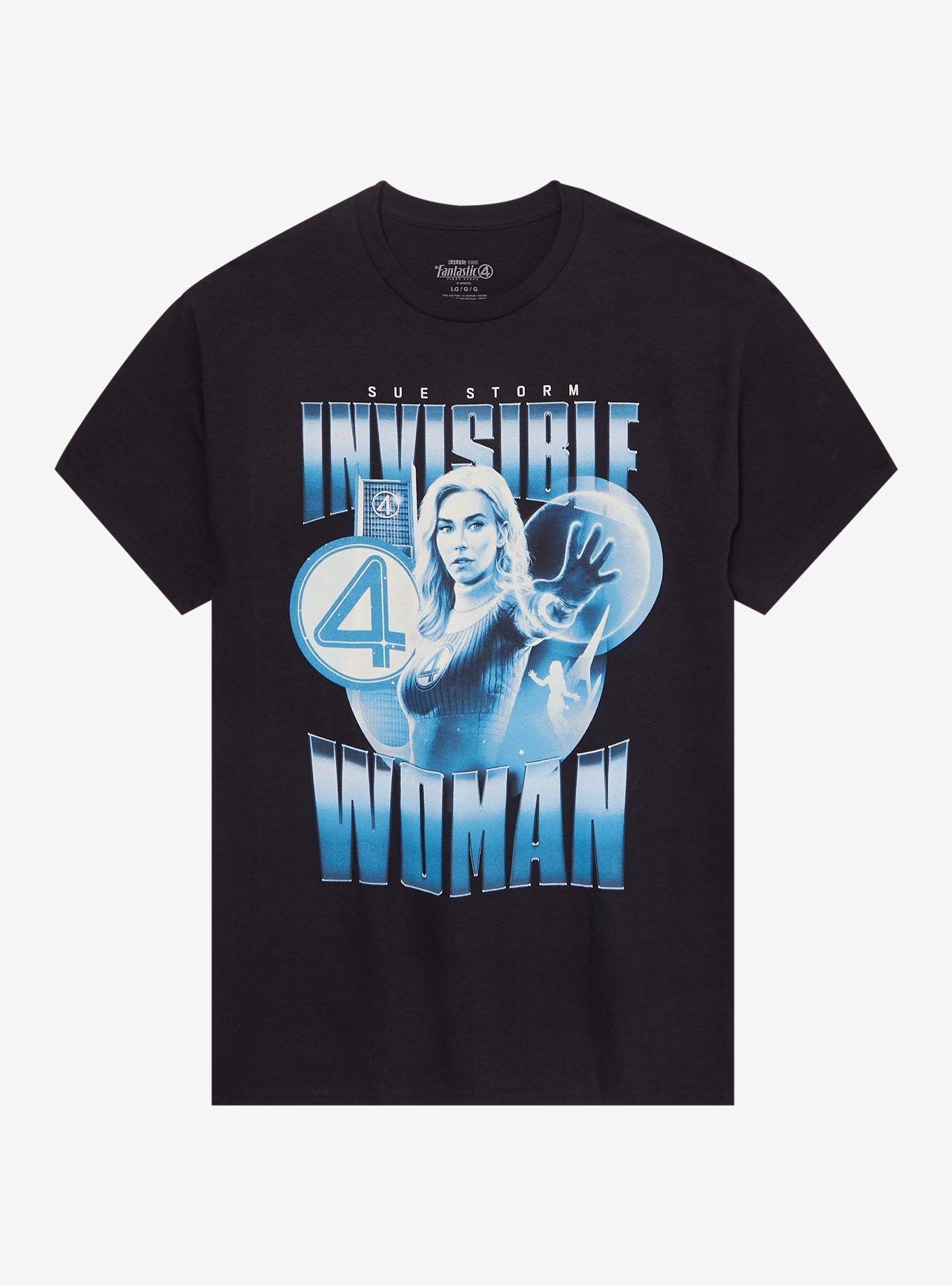 Marvel The Fantastic 4: First Steps Invisible Woman T-Shirt