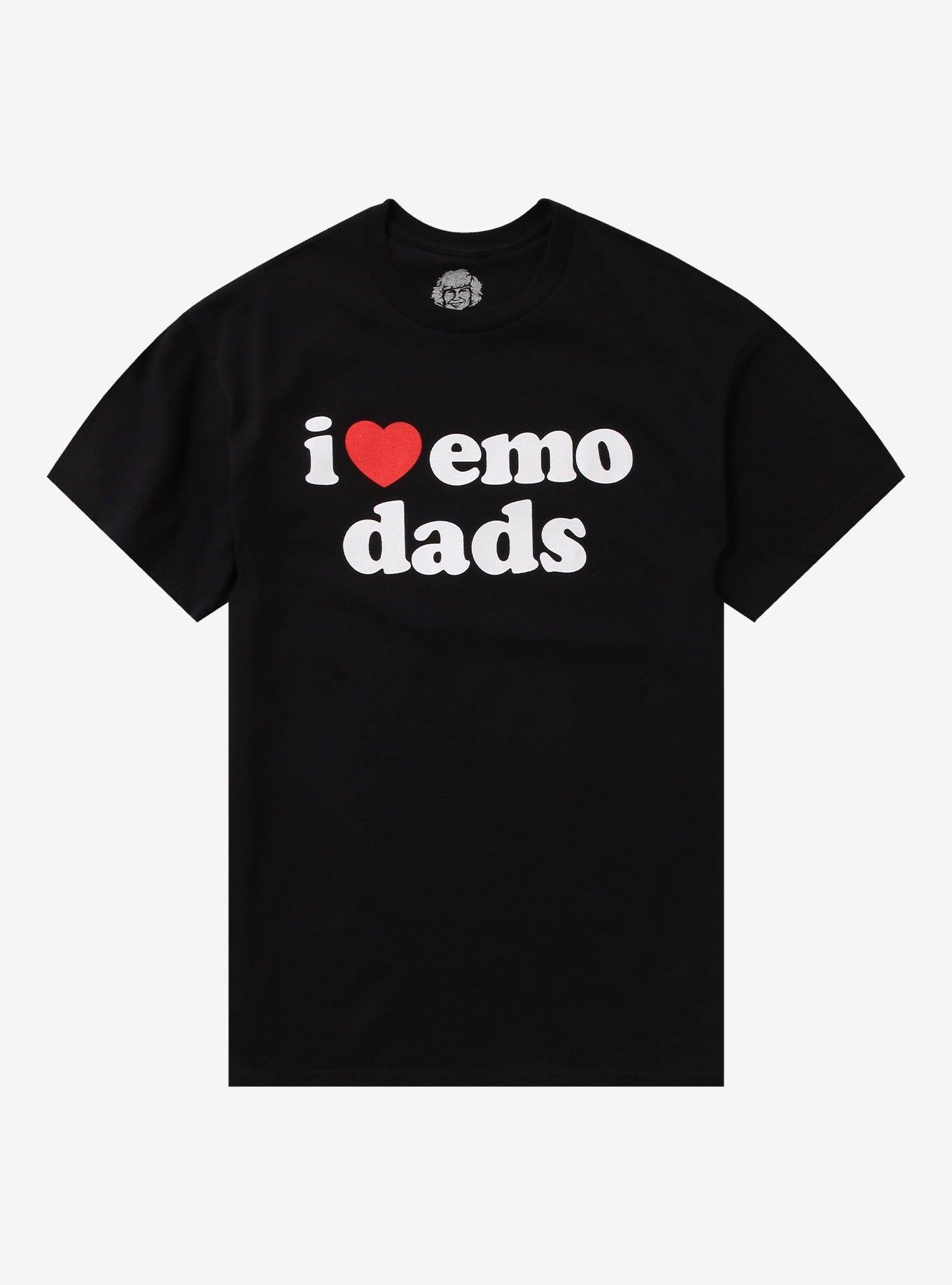 I Heart Emo Dads T-Shirt By Danny Duncan T-Shirt | Best-Selling Design | Trending Now