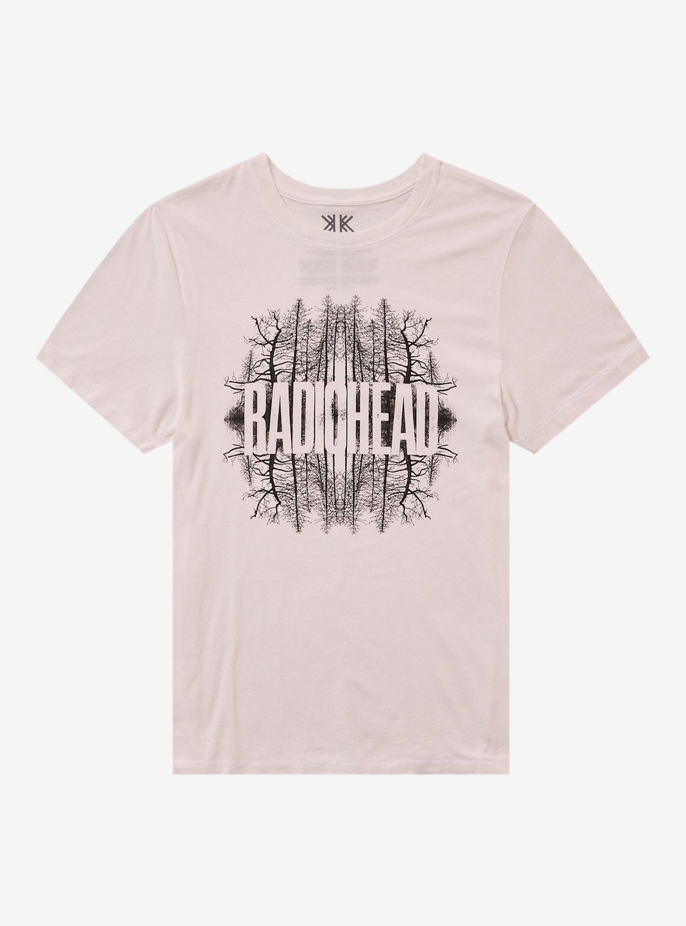 Radiohead Trees Logo T Shirt