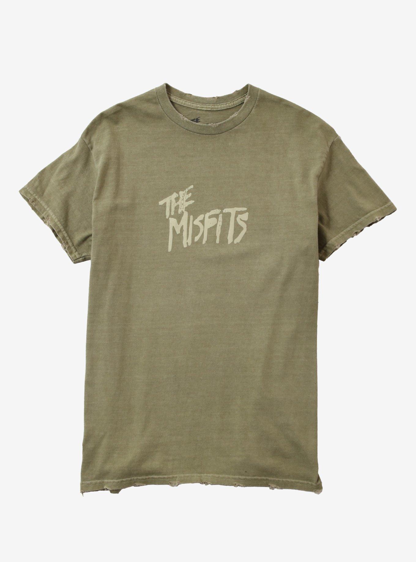 Misfits Devil Lock Skull Destructed TShirt Graphic Tee | Graphic Tee | Unisex Shirt | Best-Selling Design