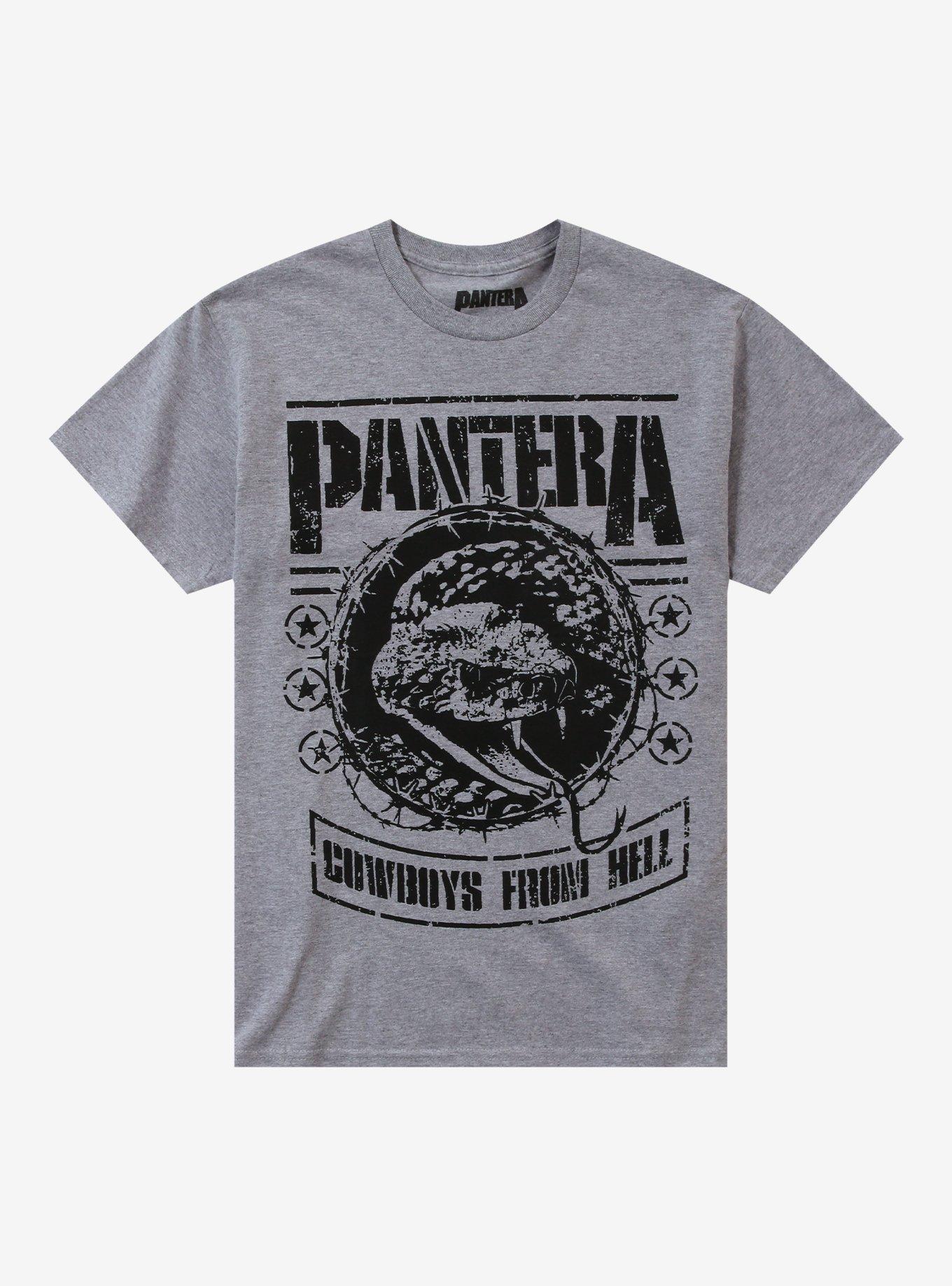 Pantera Cowboys From Hell Snake T Shirt