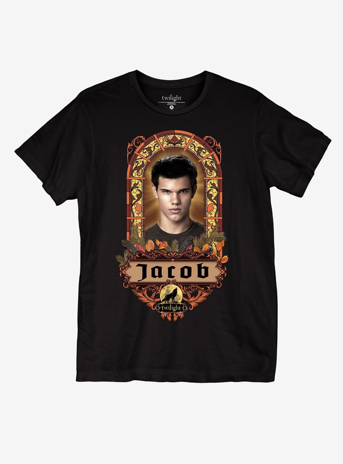 Twilight Jacob Stained Glass Portrait Girls TShirt Graphic Tee | Graphic Tee | Unisex Shirt | Perfect Gift For Fans