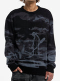 Friday The 13th Jason Boat Scene Intarsia Sweater | Premium Unisex T-Shirt, Trending Graphic Tee