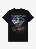 DC Comics Superman Art Portrait Girls TShirt Graphic Tee | Graphic Tee | Unisex Shirt | Comfortable Daily Wear