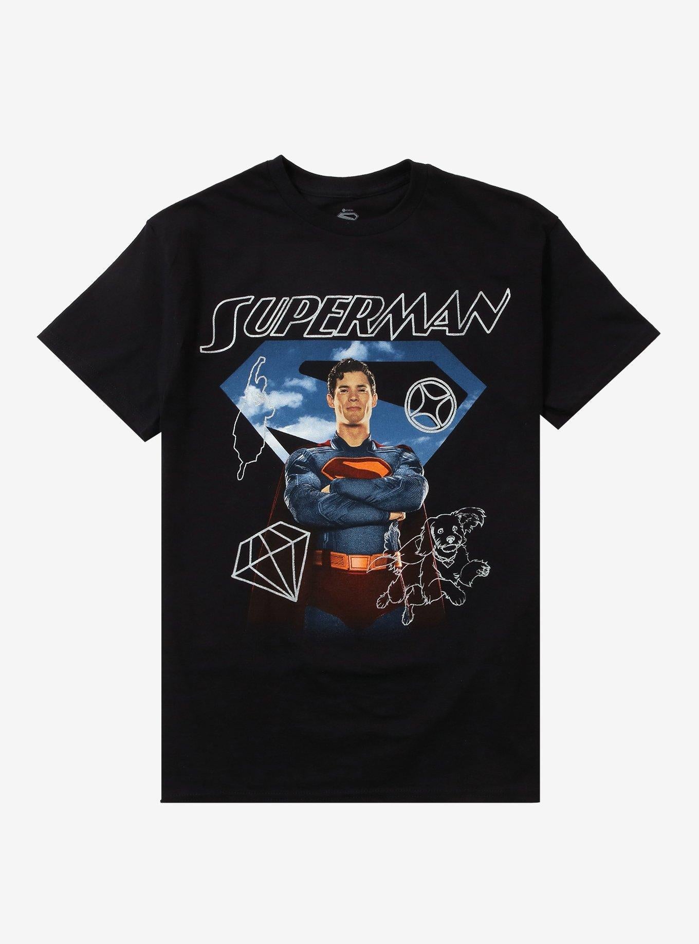 DC Comics Superman Art Portrait Girls TShirt Graphic Tee | Graphic Tee | Unisex Shirt | Comfortable Daily Wear