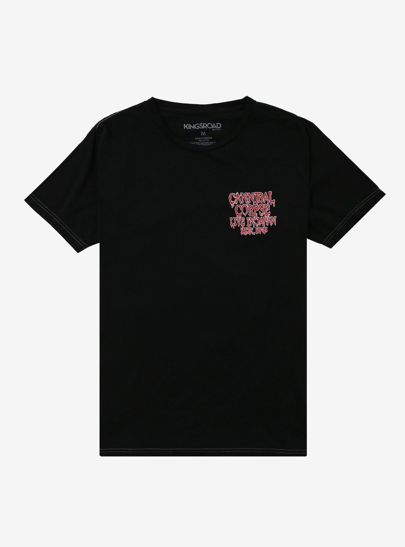 Cannibal Corpse Live In Japan Two-Sided T-Shirt