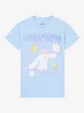 Cinnamoroll Birds Flowers Girls T Shirt