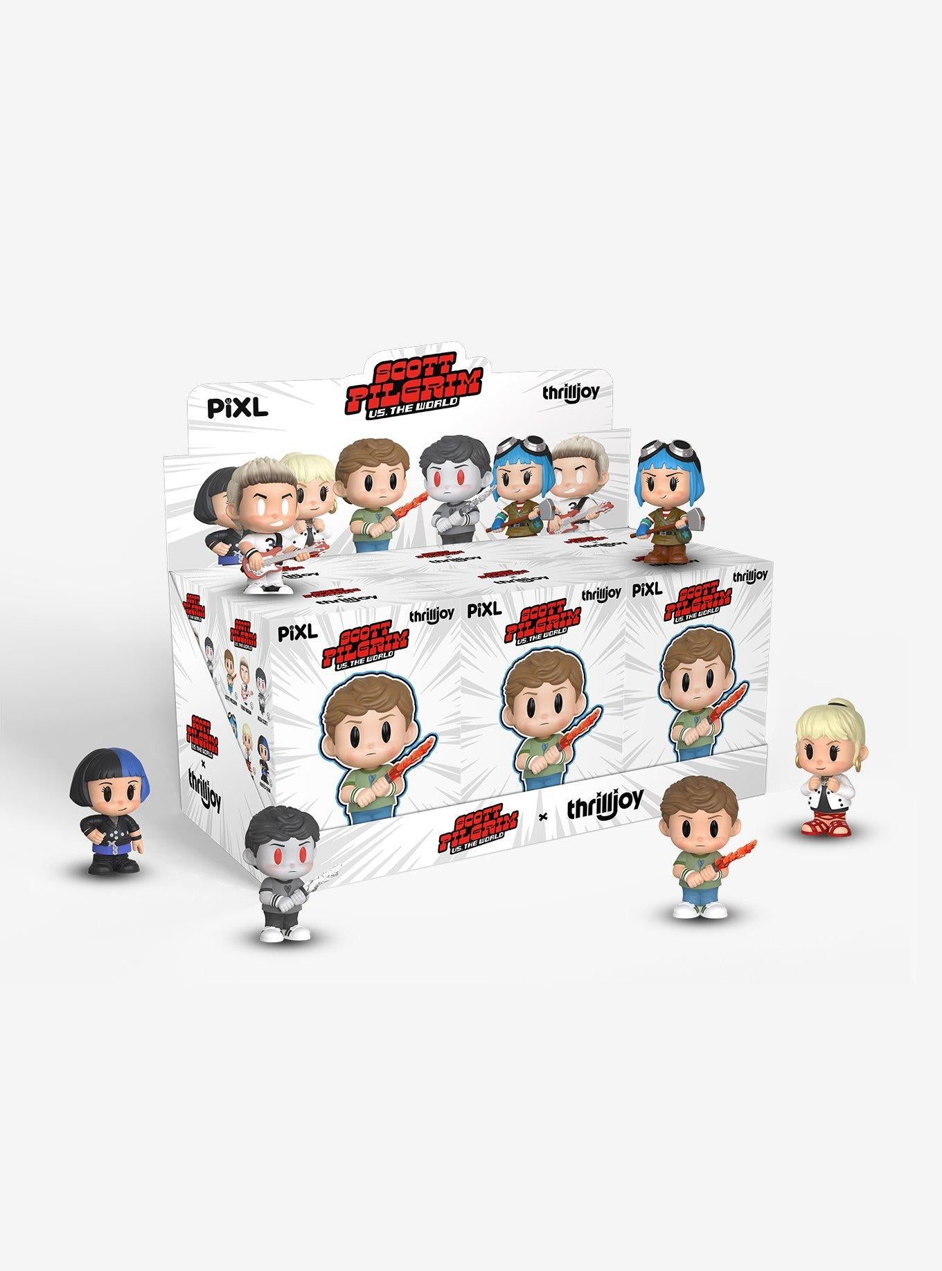 Thrilljoy Scott Pilgrim VS The World Pixl Blind Box Figure T-Shirt | High-Quality Print | Trending Now