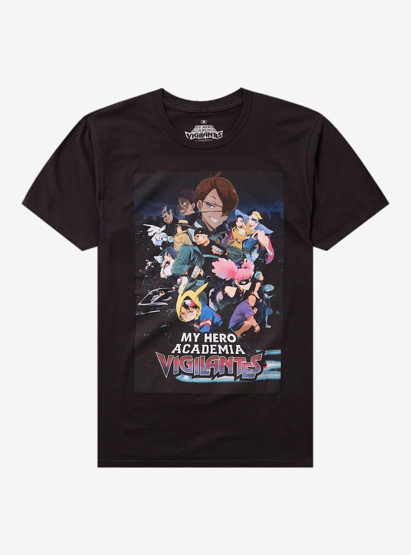 My Hero Academia Vigilantes Poster TShirt Graphic Tee | Graphic Tee | Unisex Shirt | Premium Quality Apparel