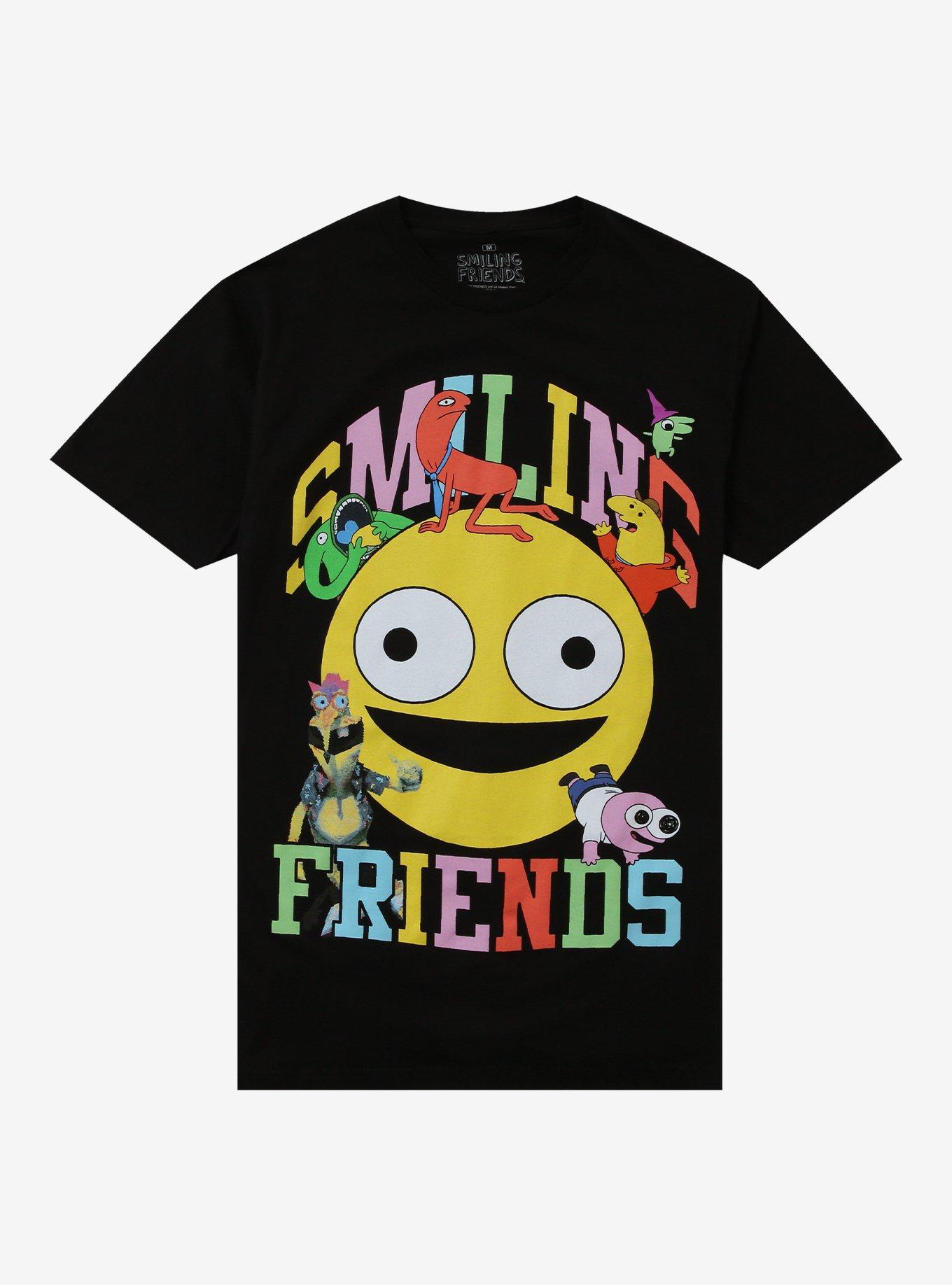 Smiling Friends Characters T Shirt