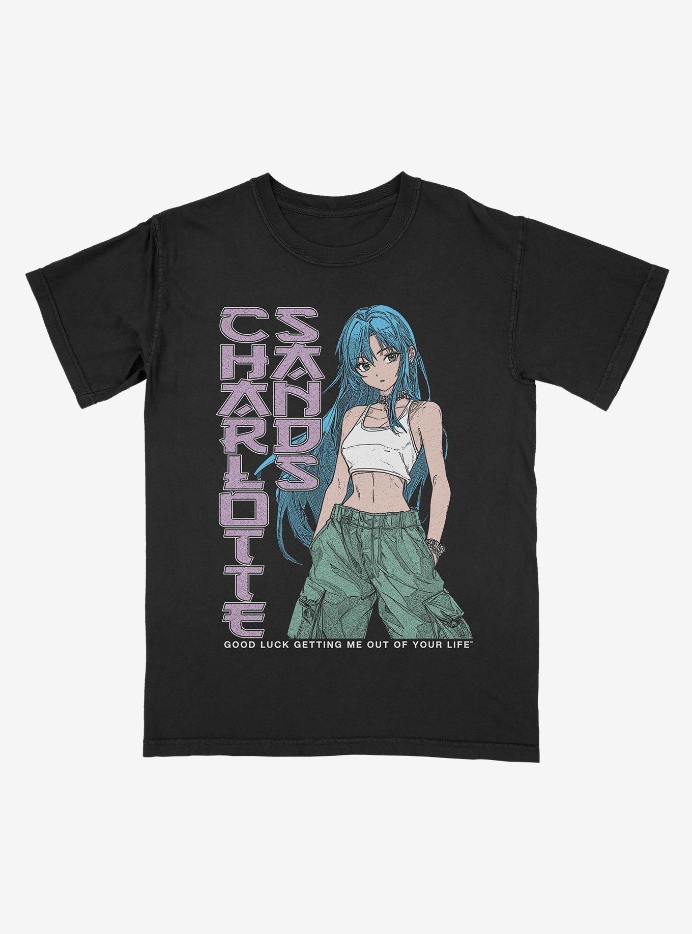 Charlotte Sands Good Luck Anime T Shirt Hot Topic Exclusive
