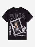 BLEACH Rukia Name Frame T-Shirt T-Shirt | High-Quality Print | Perfect For Daily Wear