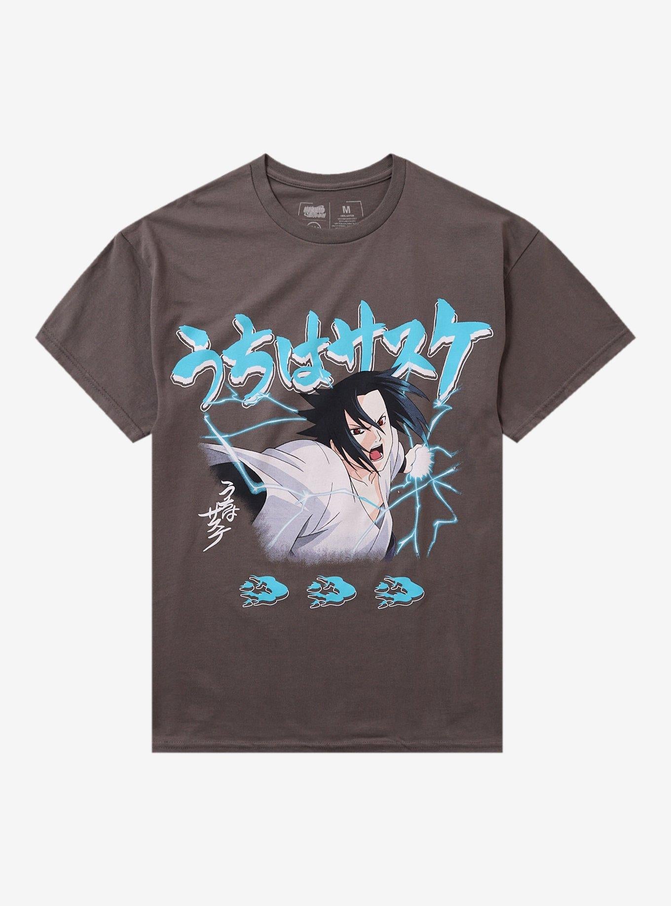 Naruto Shippuden Sasuke Electric Blue T-Shirt