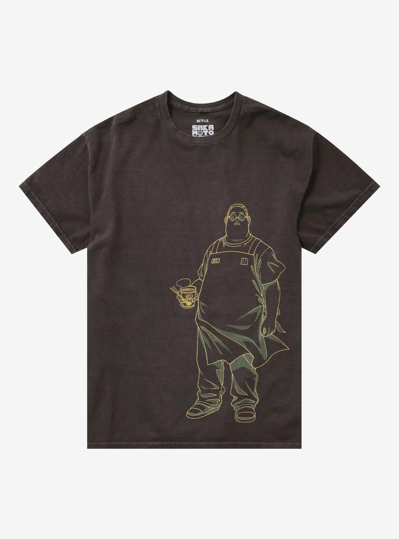 Sakamoto Days Taro Profile DoubleSided Kanji TShirt Graphic Tee | Graphic Tee | Unisex Shirt | Premium Quality Apparel