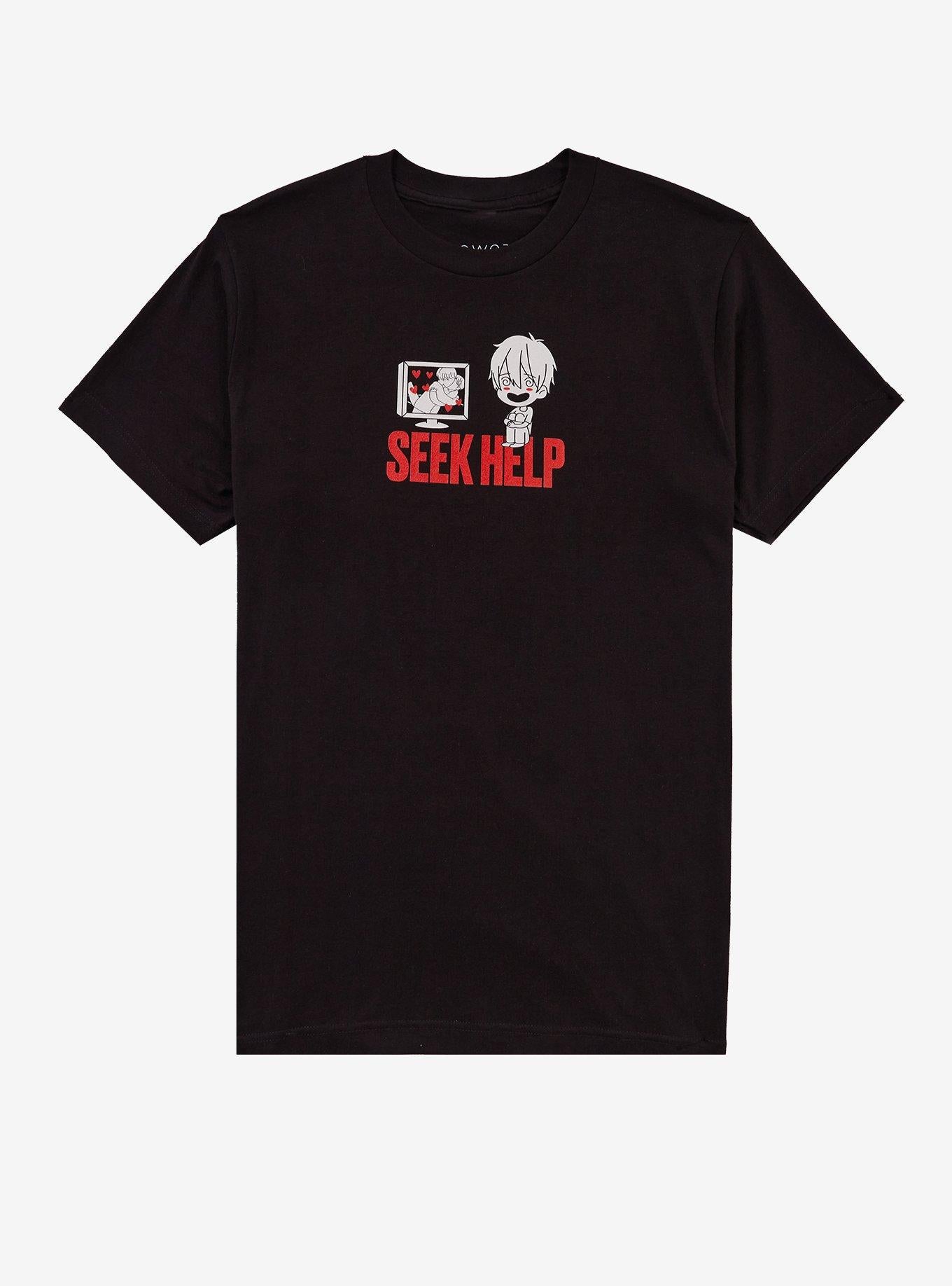 Seek Help BL T-Shirt T-Shirt | Best-Selling Design | Trending Now