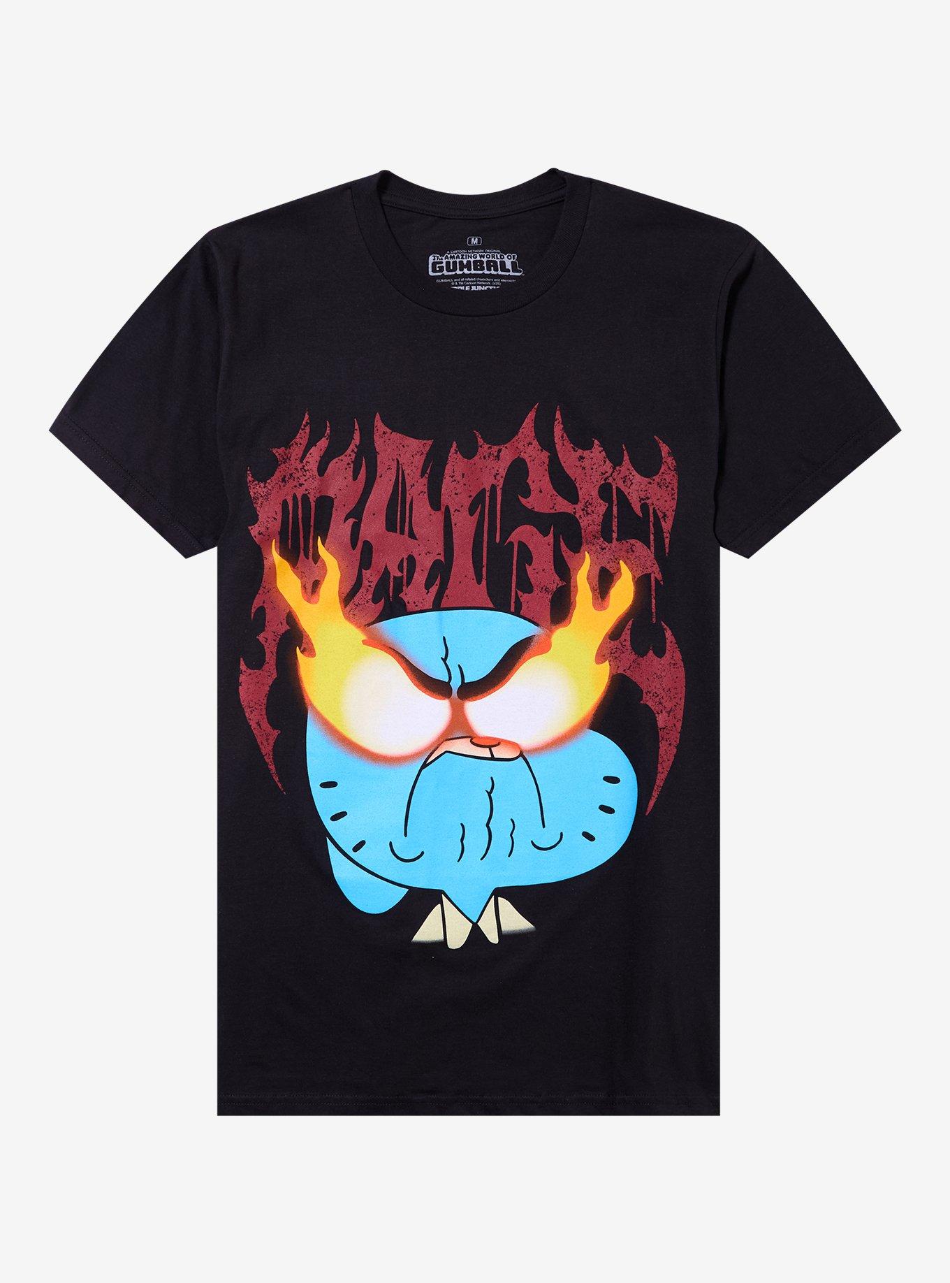 The Amazing World Of Gumball Rage T-Shirt | Premium Unisex T-Shirt, Trending Graphic Tee