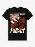 Fallout Join The Brotherhood T-Shirt T-Shirt | Bold Graphic Edition | Perfect For Daily Wear