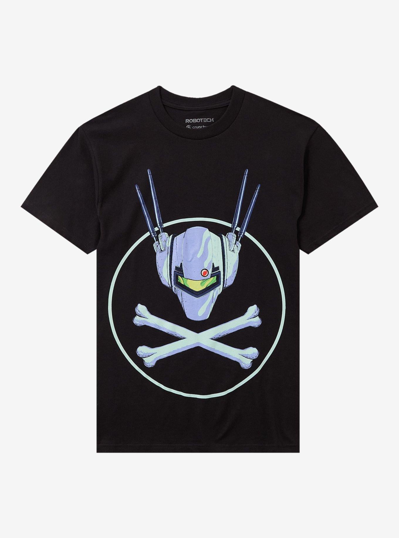 Crunchyroll X Ghost X Ghost Robotech TShirt Graphic Tee | Graphic Tee | Unisex Shirt | Perfect Gift For Fans