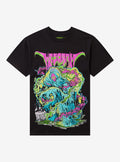 Ghost X Ghost Godzilla Hedorah Metal T Shirt