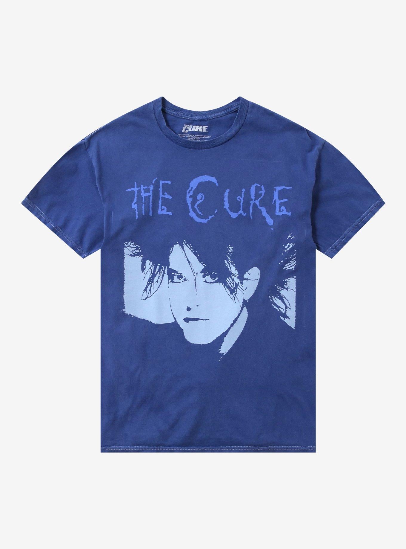 The Cure Portrait Blue T Shirt