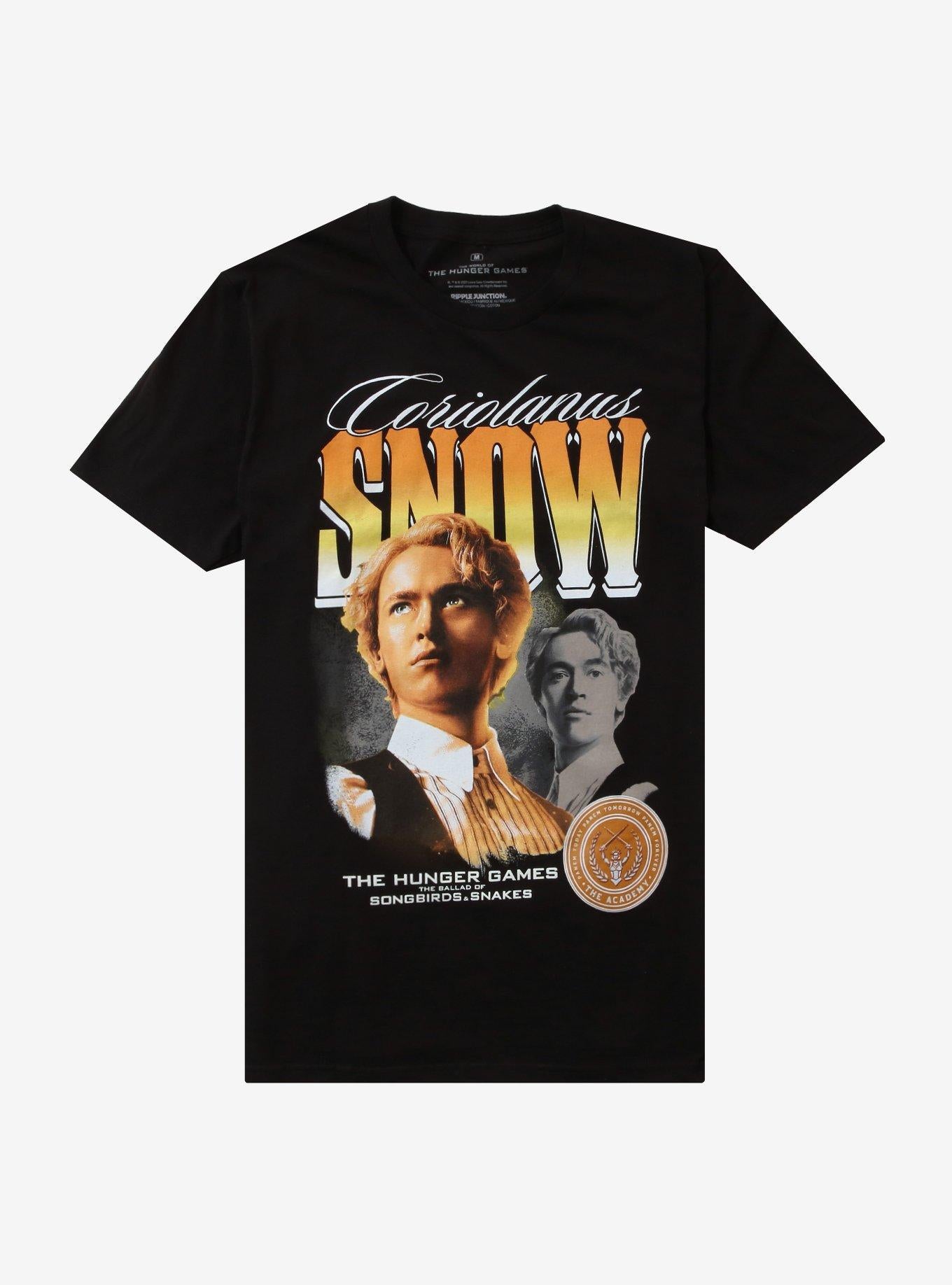 The Hunger Games: The Ballad Of Songbirds & Snakes Coriolanus Snow Collage Girls T-Shirt