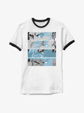 Marvel Fantastic Four Fantastic Blue Eyes Ringer T-Shirt T-Shirt | Exclusive Edition | Great Gift Idea