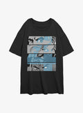 Marvel Fantastic Four Fantastic Blue Eyes Girls Oversized T-Shirt