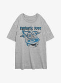 Marvel Fantastic Four Classic Four Girls Oversized T-Shirt T-Shirt | Streetwear Vibe | Trending Now