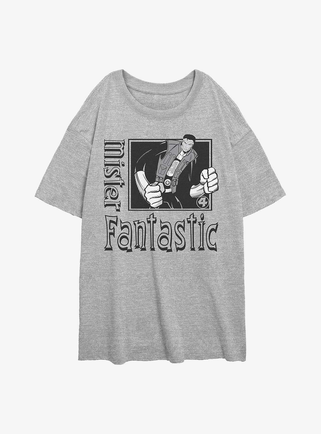 Marvel Fantastic Four Fantastic Pose Girls Oversized T-Shirt