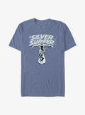 Marvel Fantastic Four Silver Surfer Wordmark Garment Dye T-Shirt
