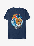 Marvel Fantastic Four Feelin Fantastic Garment Dye T-Shirt T-Shirt | Exclusive Edition | Great Gift Idea