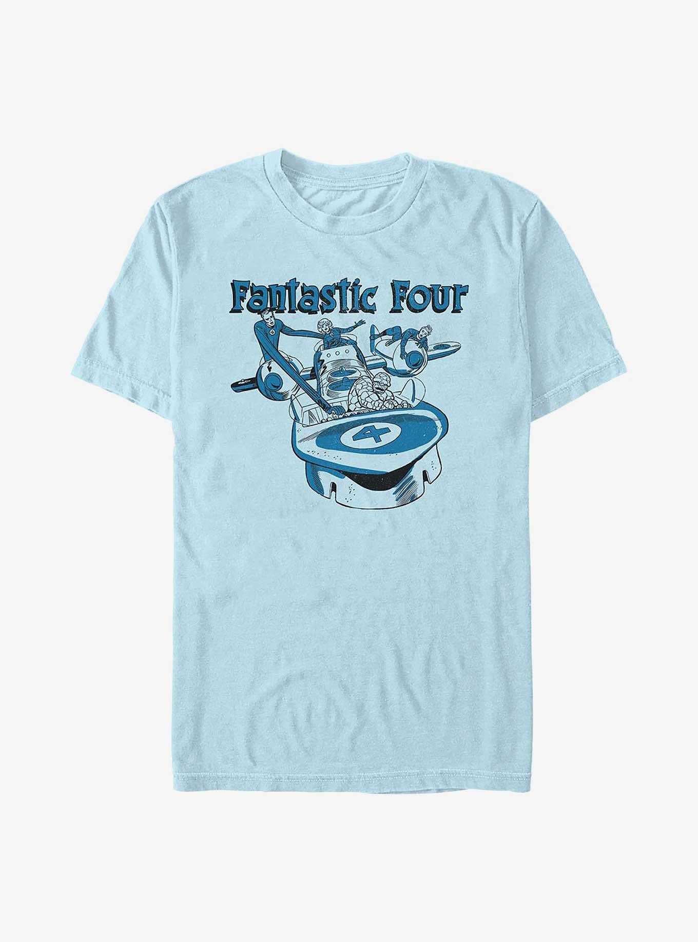 Marvel Fantastic Four Classic Four Garment Dye T-Shirt