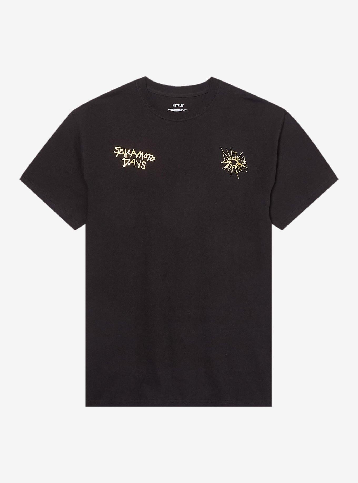 Sakamoto Days Bullet Foil Print Double Sided T Shirt