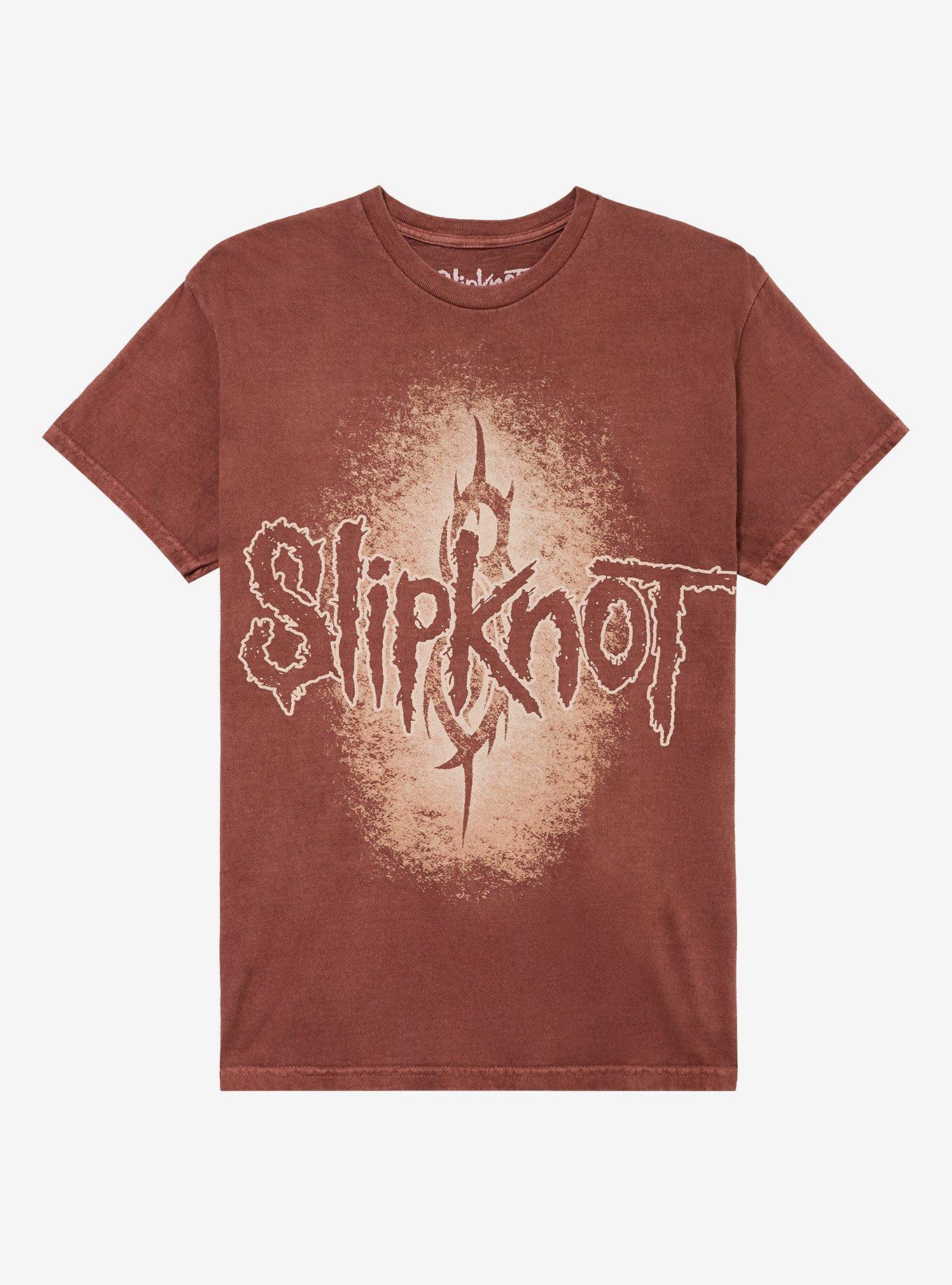 Slipknot Brick Red Pigment-Dye T-Shirt