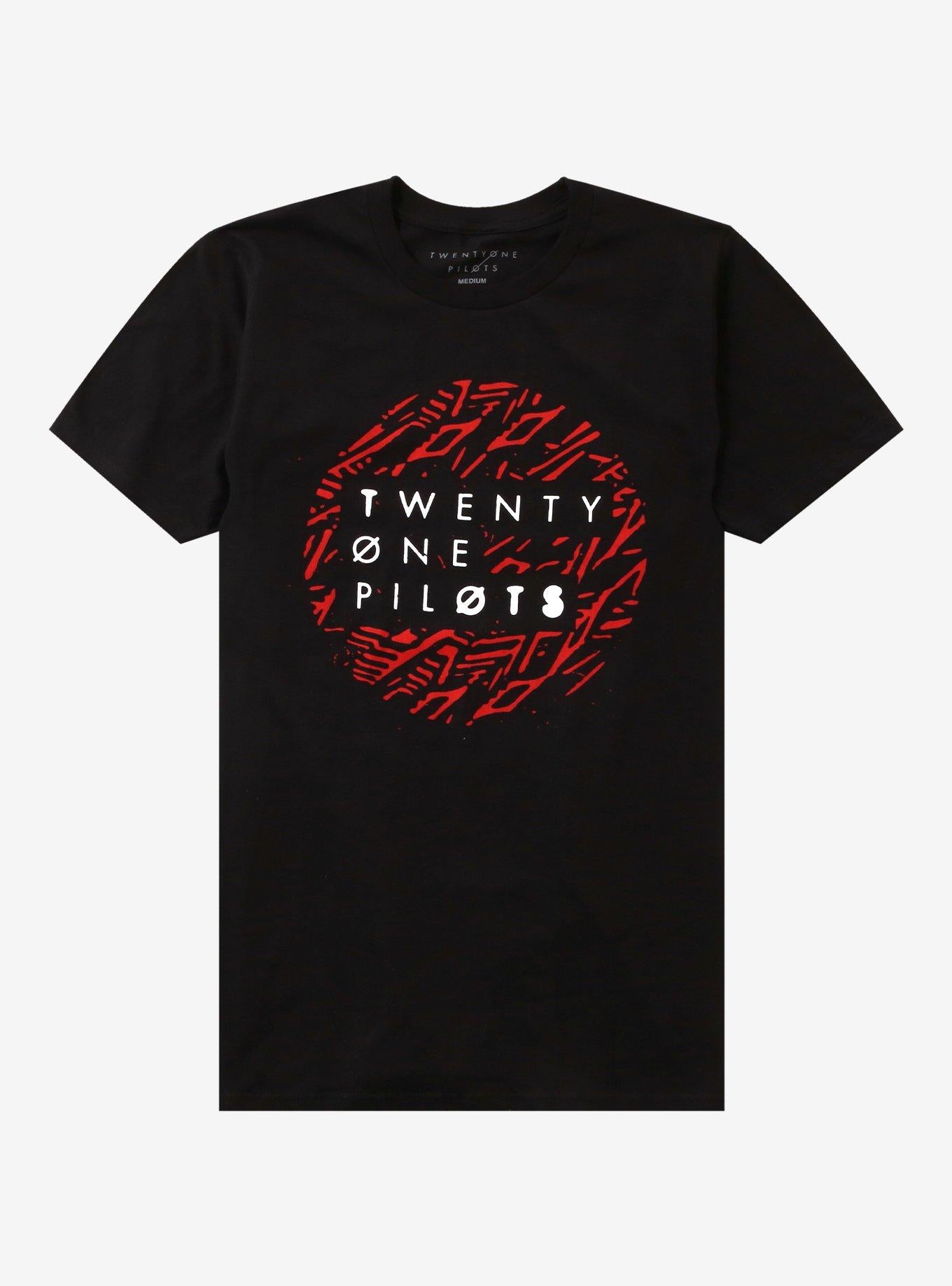 Twenty One Pilots Red Circle T Shirt
