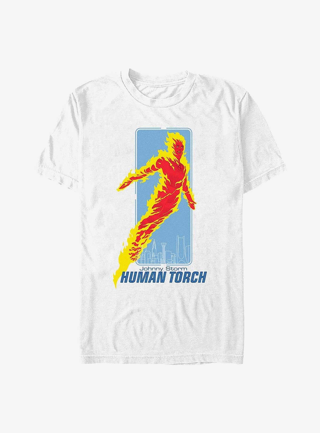 Marvel The Fantastic Four: First Steps Human Torch Johnny T-Shirt